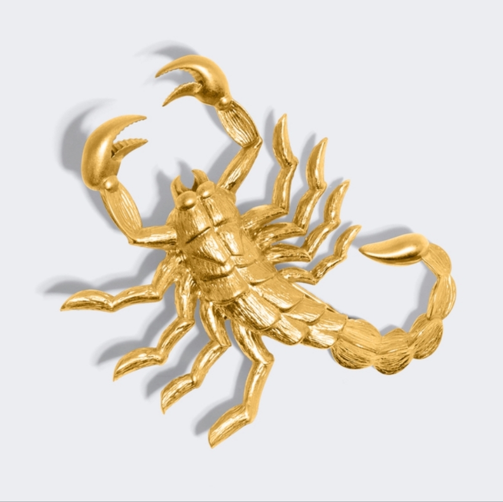 Schiaparelli Scorpion Brooch($1524)